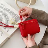 Cartera corta Retro con múltiples ranuras para tarjetas para mujer, cartera de mano con cremallera, monedero de Pu, carteras pequeñas de piel de vaca portátiles de Color sólido para fiesta - details 10