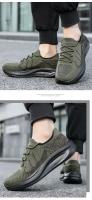 Zapatillas de moda para hombre Zapatillas elásticas ultraligeras y transpirables Suela blanda Zapatos casuales - details 16