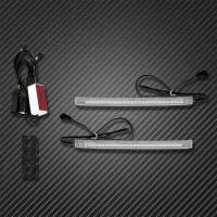 Luz indicadora de intermitente de freno para motocicleta, alforja fluida Led para Harley Touring Road, Electra Glide CVO Limited 14-22 - details 2