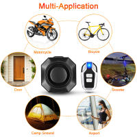 Alarma de Bicicleta Inalámbrica Impermeable Awapow Control Remoto de Carga USB - details 5