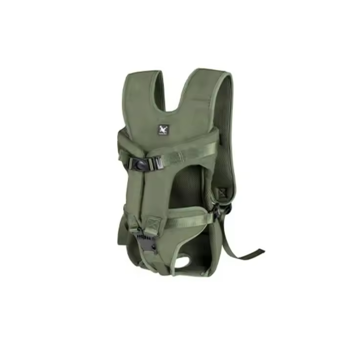 Mochila frontal ajustable para mascotas, bolsa de transporte transpirable para perros, Oxford, manos libres para cachorros, bolsa de transporte para exteriores - 1