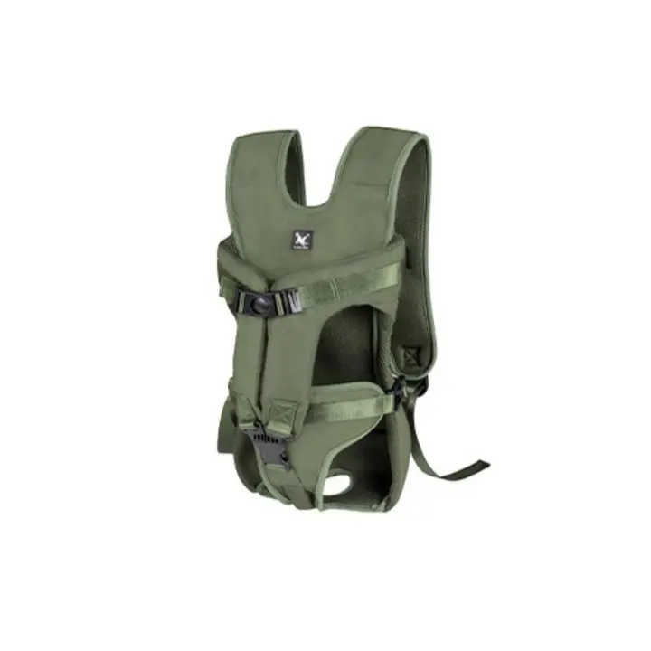 Mochila frontal ajustable para mascotas, bolsa de transporte transpirable para perros, Oxford, manos libres para cachorros, bolsa de transporte para exteriores - 1