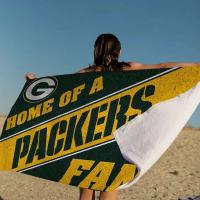 Alfombras Green Bay P-Packer F-Fans United Beach para niños, baño personalizado, piscina, vacaciones, toalla, regalo de fiesta - details 12