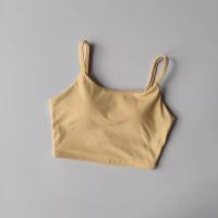 Top Deportivo de Yoga para Mujeres Algodón Transpirable Mejora de Figura con Almohadilla - details 10