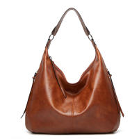 Bolso de hombro de piel sintética para mujer, conjunto de tres piezas, suave - details 3