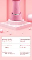 Limpiador Facial Portátil Herramienta Para Eliminar Puntos Negros Limpiador Facial Sónico Recargable Medidor De Belleza Recargable - details 10