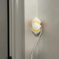Juego de rodillos de pintura para esquinas, 3 piezas, rodillo y funda para esquinas de pared y techo, adecuado para pinturas a base de agua, a base de aceite o esmaltadas, herramienta de cepillo para rodillos de pintura para esquinas - details 1