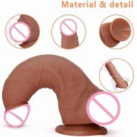 Empaque privado Juguete adulto de silicona realista de 7 pulgadas con doble penetración anal-vaginal para la estimulación personal y la salud sensual - details 2