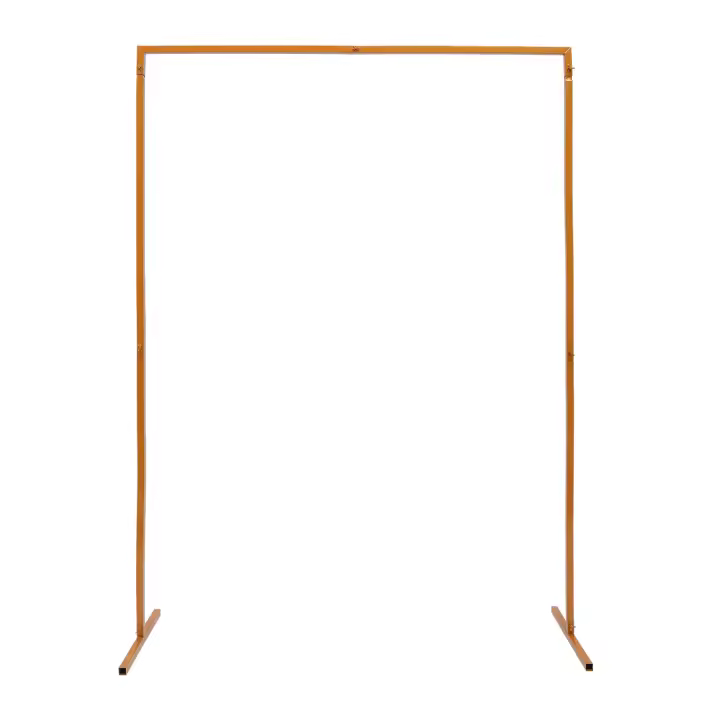 Arco de globos de boda, marco de Metal cuadrado, arco de arreglo de flores para jardín, 2 m x 1,5 m - 1