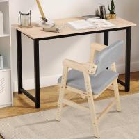 Silla alta escalable de madera natural Ajustable a 3 alturas Resistente hasta 50kg - details 4
