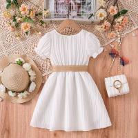 Tirante y Cinturón de Tela para Niñas Vestido de Fiesta de Verano Casual - details 1