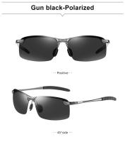 Gafas de sol fotocromáticas para hombre, gafas camaleón polarizadas, gafas de sol que cambian de color, visión diurna y nocturna, gafas de conducción, UV400 - details 39