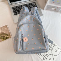Mochila pequeña de flores florales para mujer, mochila de viaje informal para adultos y niños, viaje escolar - details 1