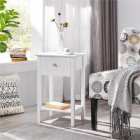 Conjunto de Mesillas de Noche Madera Mesitas de Noche con Patas Mesa Auxiliar para Cama Dormitorio Habitación 40x30x61cm - details 7