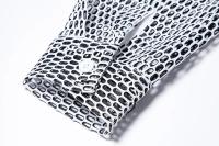 Camisa à manches longues évidée pour hommes, camisas de performance de personnalité, camisas de danse en boîte de nuit pour hommes, diseño de modo, nouveau - details 19