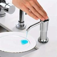 Dispensador de jabón líquido para fregadero de mano con tubo de extensión instalado a presión del fregadero, bomba de cocina - details 1