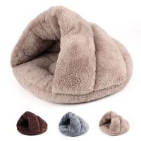 Cama de Vellón para Gatos Suave Nido de Cachorro para Perros Pequeños Casa de Dormir para Mascotas - details 5