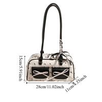 Bolso de hombro con lazo de estilo coreano para mujer, bolso de hombro con lazo, para ir al trabajo, dulce palo francés, bolsillo para axila, ocio, Y2k - details 0