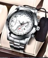 Reloj de Lujo Leten Reloj de Cuarzo con Luz y Resistente al Agua para Hombres - details 1