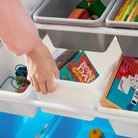 Estantería de Juguetes de 4 Niveles Organizador de Juguetes de Plástico para Niños con 16 Cajones - details 5