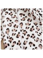 Ropa De Bebé Unisex Estampado De Leopardo Y Flannel Para Otoño E Invierno Con Cuello Alto Y Cierre Simple Talla 0-18 Meses - details 4