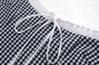Vestido de Encaje sin Correas de Verano Estilo Francés Versátil Moda de Deseo Puro para Mujeres - details 9