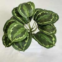 Boda falsa glicina plantas simuladas impresas en 3D, espalda de tortuga de plástico, hojas de manzana verde de bambú, decoración del hogar - details 14