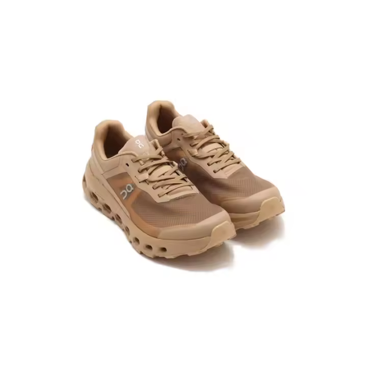 En Zapatillas Running Cloudvista Chai Dune Beige y Marrón - 1