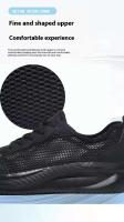 Deportes de moda para hombres grandes con parte superior de malla transpirable, suela ligera de EVA, zapatos de estilo para caminar en primavera y verano - details 7