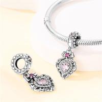 Encanto Clásico de Plata Esterlina S925 - Romántico Pulsera de 3mm con Zirconio - Ideal para Joyería DIY para Mujeres - details 17