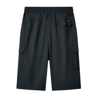 Pantalones Cortos de Algodón Puro para Hombres CHAIFENKO Ligeros, Múltiples Bolsillos, Ajuste Regular, Moda de Verano para Exteriores - details 2