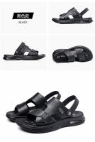 Nuevas Sandalias de Hombre de Playa Casuales Piel de Vaca de Primera Calidad - details 14
