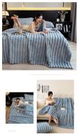 Bonenjoy-Manta de felpa de Color sólido, Sábana, toalla de sofá, manta de siesta, chal de viaje, regalo festivo, mantas de cama esponjosas (sin funda de almohada) - details 19