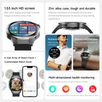 GT5 Pro Relojes inteligentes hombre Watch 5 Pro Pantalla HD Brújula NFC Trayectoria GPS Frecuencia cardíaca deportiva Reloj inteligente para Android IOS - details 1