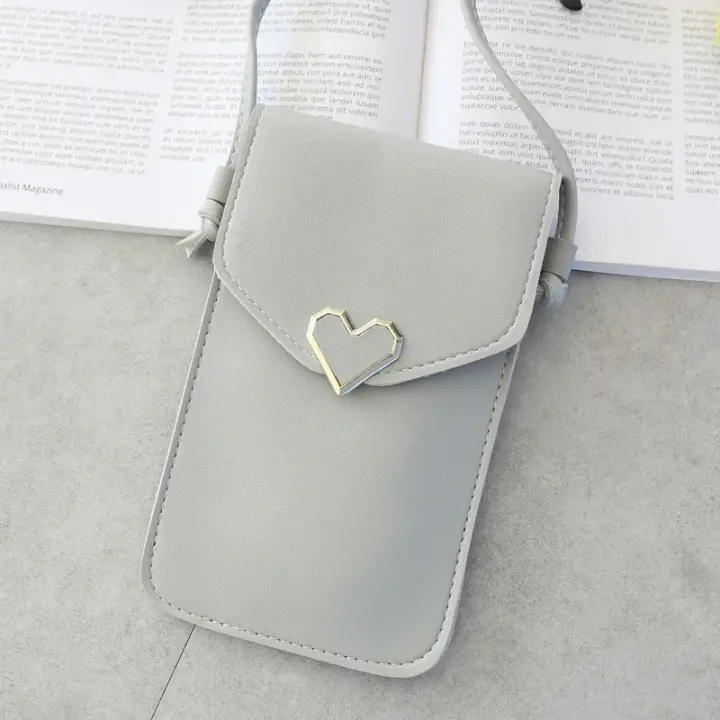 2025 Bolso Bandolera Pequeño de Cuero PU para Mujer, Bolsillo para Teléfono Incluido, Cartera - Estilo - 1