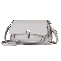 Nuevo bolso de mujer con patrón de lichi de color sólido de moda en 2025, bolso de mano de lujo de alta gama. - details 6
