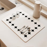 Accesorios de cocina Absorbentes 	 Cocina 	 Estera para secar platos, mesa de centro, vajilla, estera de drenaje 	 Cocina 	 Desagüe 	 Pads 	 Vajilla 	 Estera estera de la estera de la estera de la estera de la estera de Digitaces - details 6