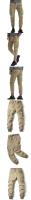 Pantalón cargo en algodón pleine longueur pour hommes, survêfun de travail masculin, jogging décontracté, streetwear d 'outillage, FJJ, automne - details 2