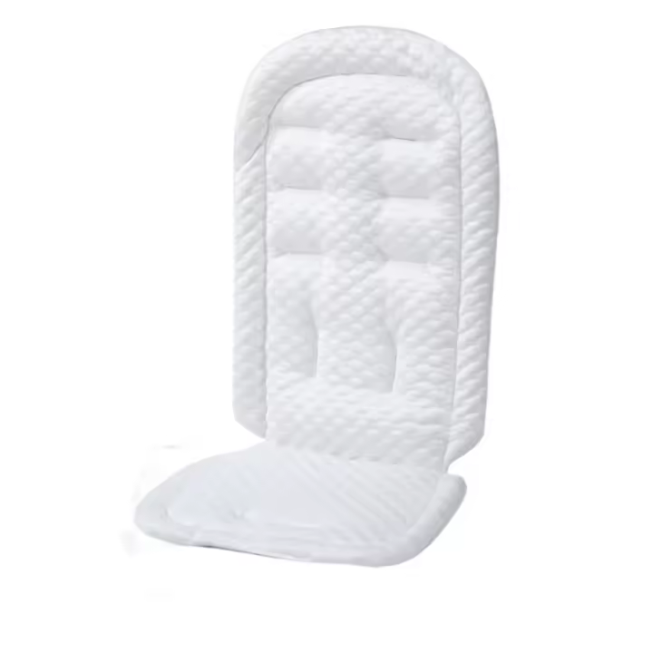 Cojín transpirable para cochecito de bebé, cojín suave de Color sólido para cochecito de bebé, accesorios para cochecito, silla de comedor, alfombrilla para coche - 1