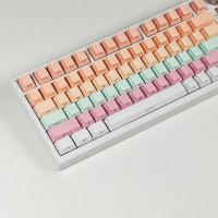 Babysbreath Side Print Shine Through Keycap Profile Double Shot PBT Keycaps 130 Key for Cherry MX Switches Gamer Keyboard - details 5