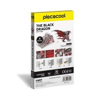 Piececool-rompecabezas de Metal 3d, juguete DIY del Dragón Negro para adolescentes, rompecabezas, modelo de rompecabezas, Kit de regalos para adultos - details 4