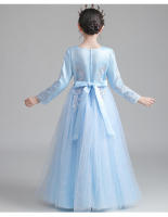 Vestido de tul esponjoso estilo princesa otoñal para niñas, ideal para presentaciones. - details 24