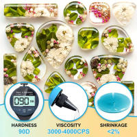 Sellador de goteo de cristal de flores secas, pegamento UV de resina altamente transparente, selladores de joyería de anillo DIY hechos a mano - details 7