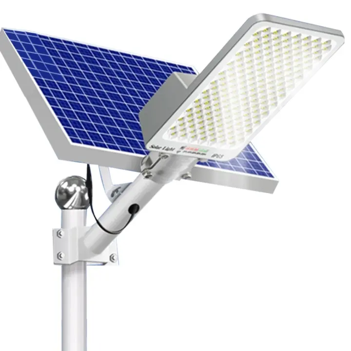 Luces Solares Potentes para Exteriores Lámpara de Pared, Panel Externo, Farola Impermeable para Jardín, Casa y Patio 250/50W - 1