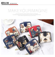 Tiantian Winnie the Pooh nuevas carteras cortas para mujer estilo coreano lindo plegable monedero de moda multifuncional - details 3