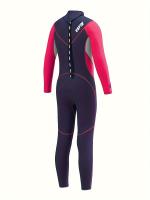 Trajes De Neopreno Completos Con Cremallera Trasera De 3 Mm Para niños y Niñas, Trajes De Baño Térmicos De Neopreno Para Buceo - details 5