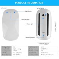 El ratón inalámbrico Bluetooth 4,0 se puede cargar en silencio y tocar el ratón con múltiples arcos. - details 5