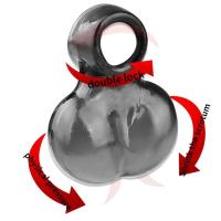 Leten Ring-juguetes sexuales para adultos y hombres, jaula para escroto, camilla de bolas, anillo masculino suave, retardante de eyaculación y erección - details 2