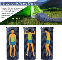 Colchón Inflable Portátil Esterilla Ligero, Resistente, Ideal para Acampar, Viajar a la Playa - details 7