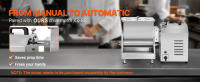 SucceBuy Mezclador de Carne Manual 30L con Tanque Inclinable para Mezclar Salchichas y Carne - details 5